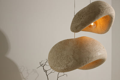 PEARL pendant lamp textured finish