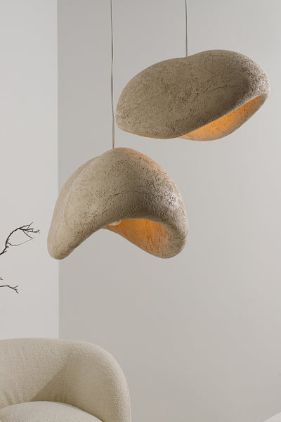 PEARL pendant lamp textured finish