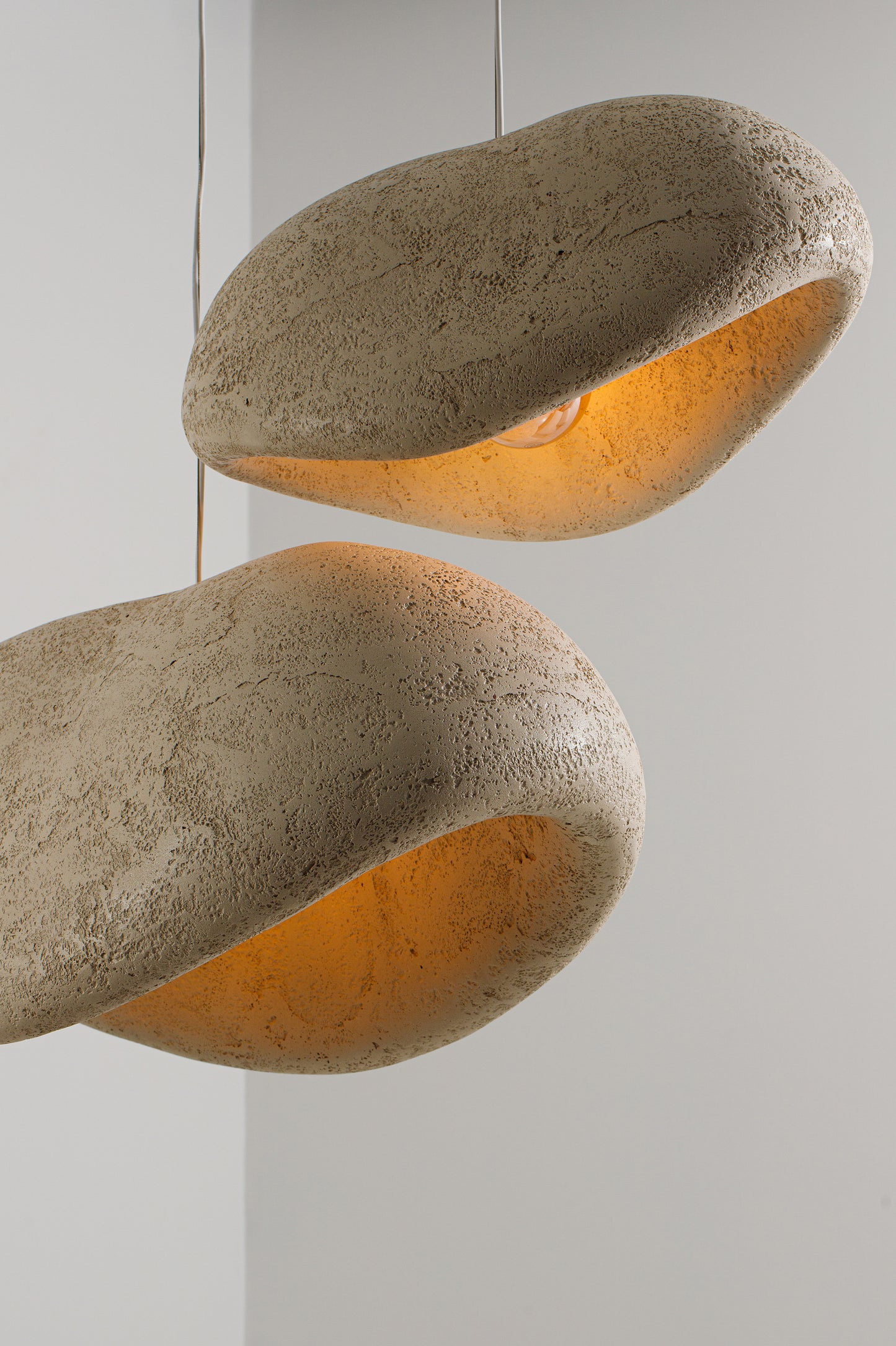 PEARL pendant lamp textured finish