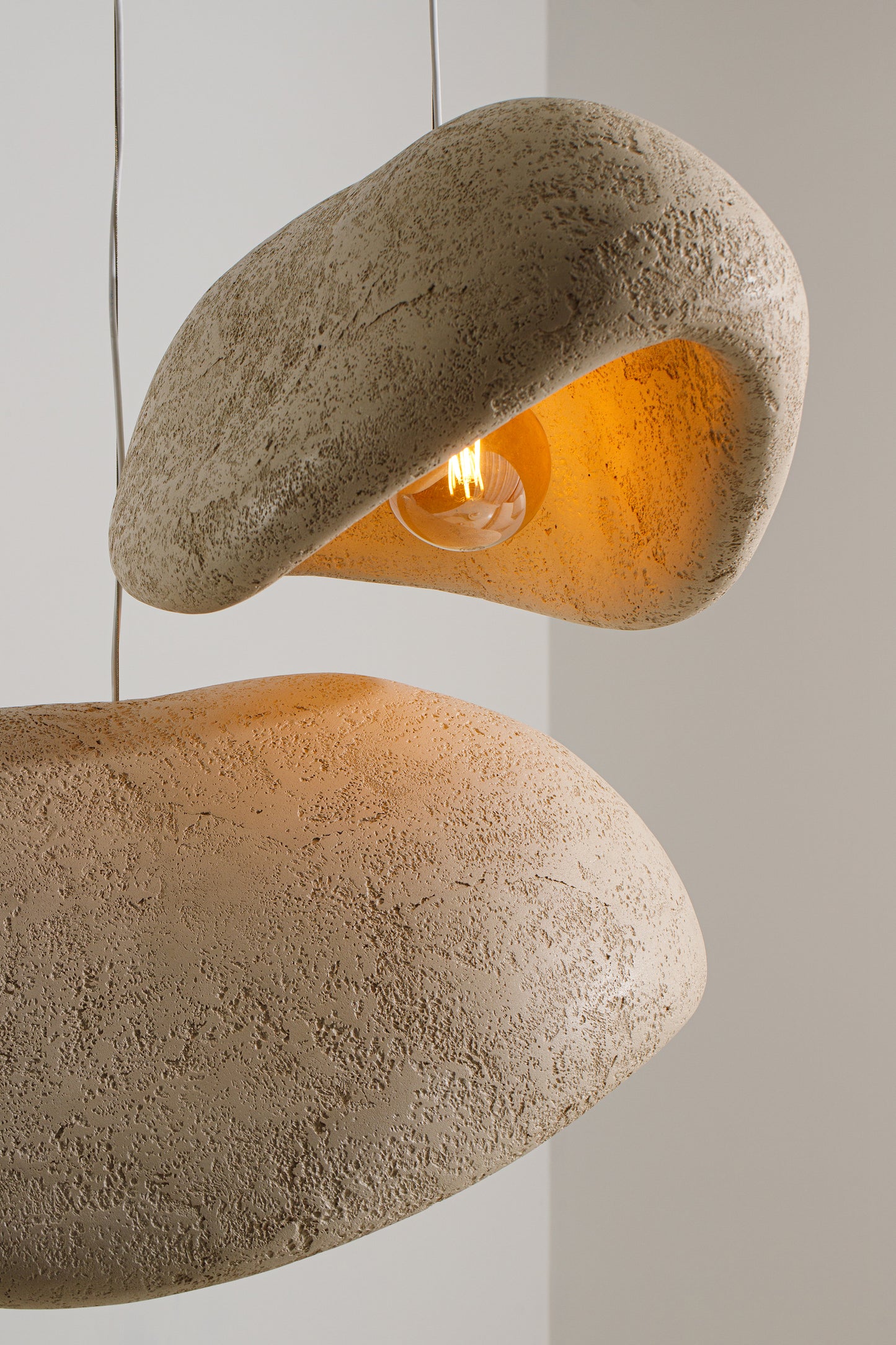 PEARL pendant lamp textured finish