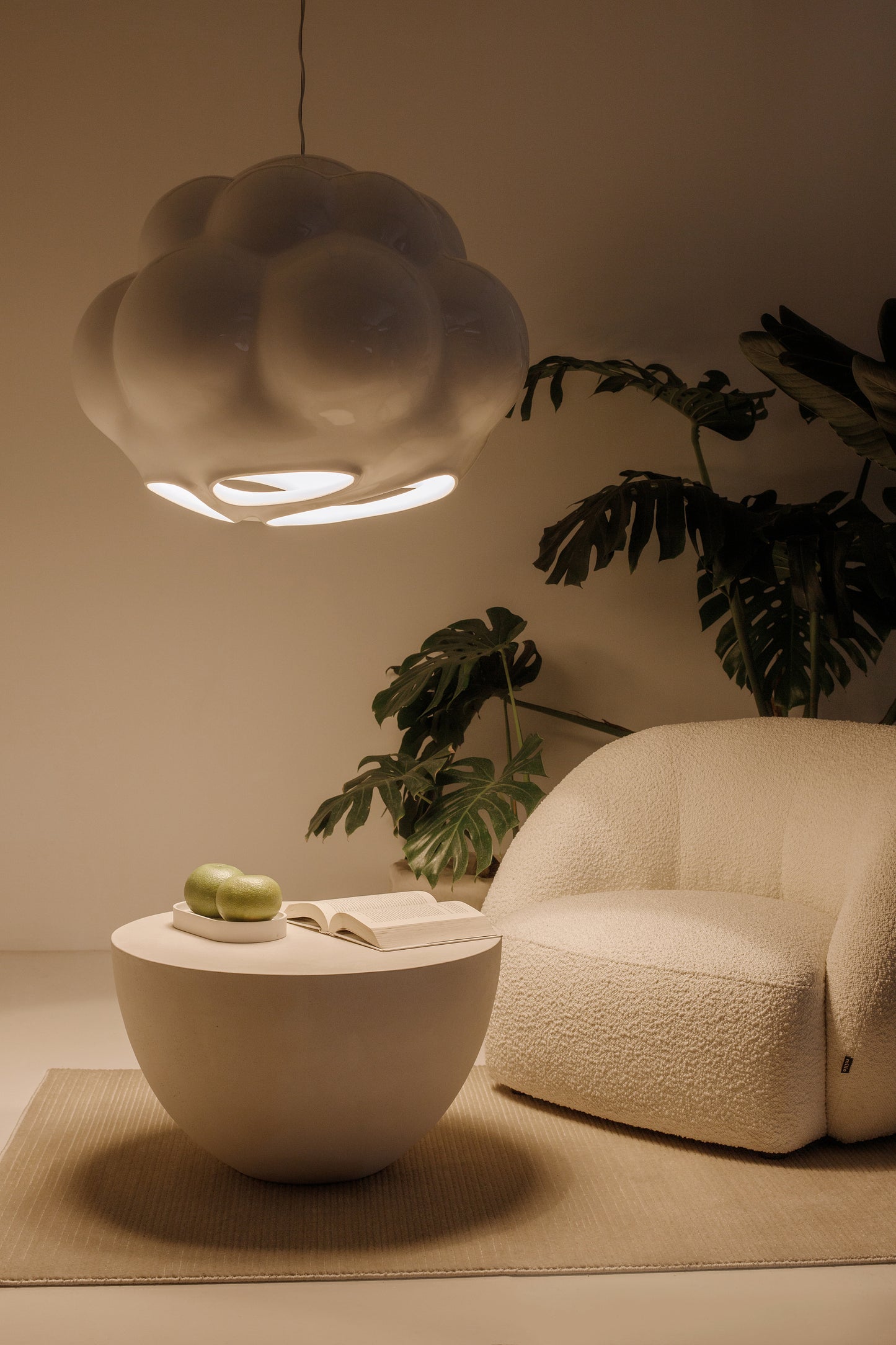 STRAWBERRY glossy pendant lamp