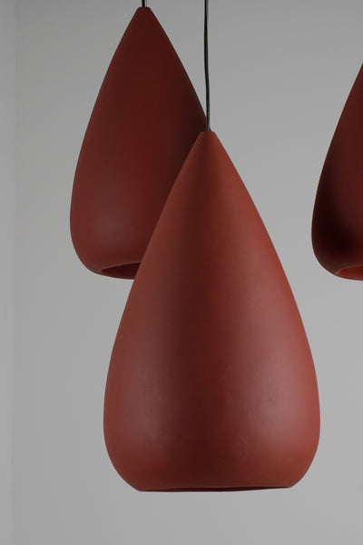 Pendant lamp DROPLET fine finish