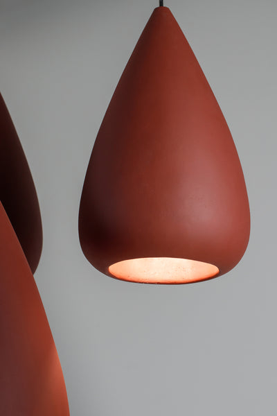 Pendant lamp DROPLET fine finish