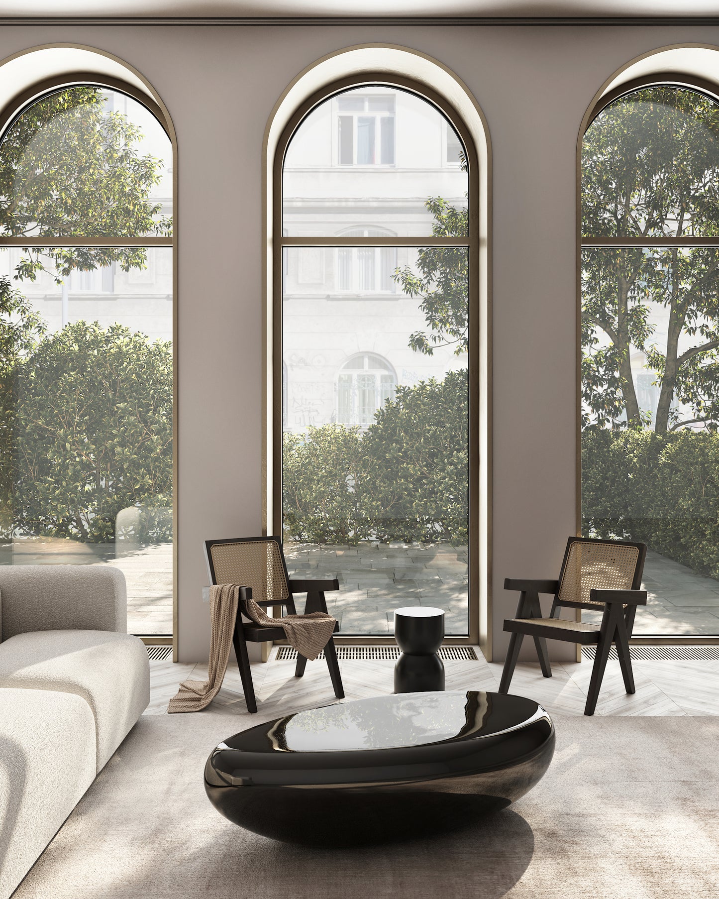 Masă de cafea MANGO finisaj glossy