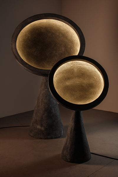 Lampadar FULL MOON finisaj texturat