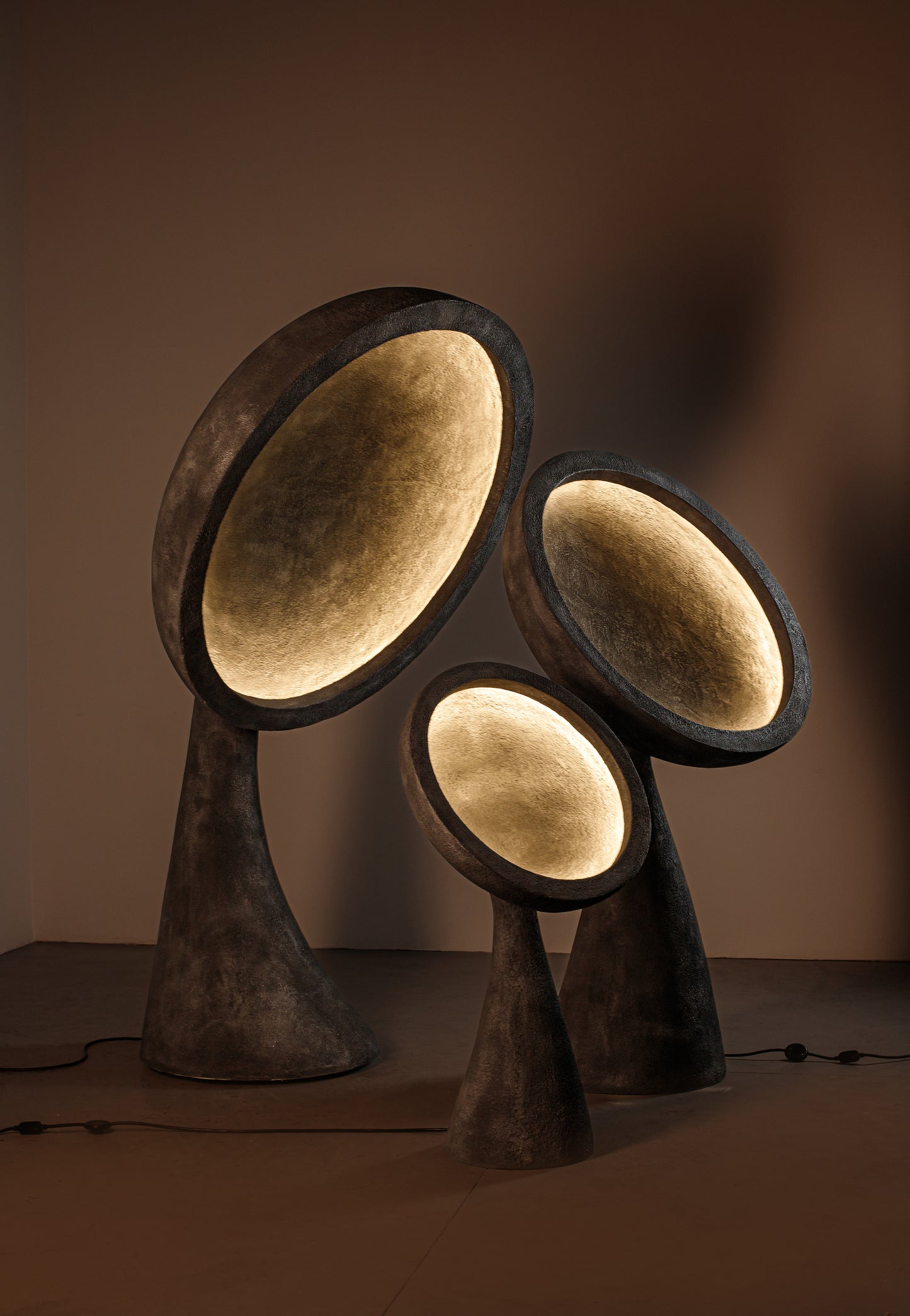 Lampadar FULL MOON finisaj texturat