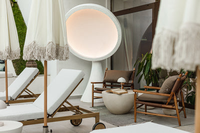 Lampadar FULL MOON finisaj texturat