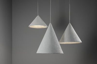 PEAK pendant lamp textured finish