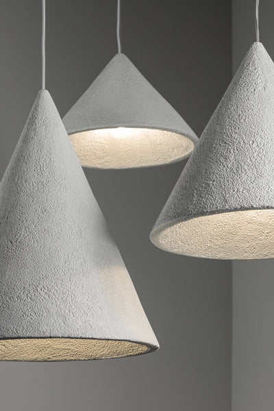 PEAK pendant lamp textured finish
