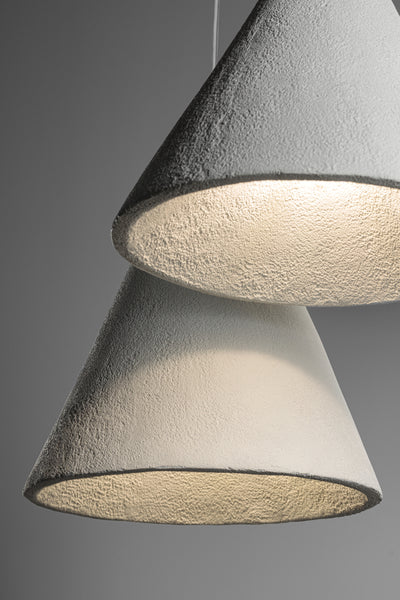 PEAK pendant lamp textured finish