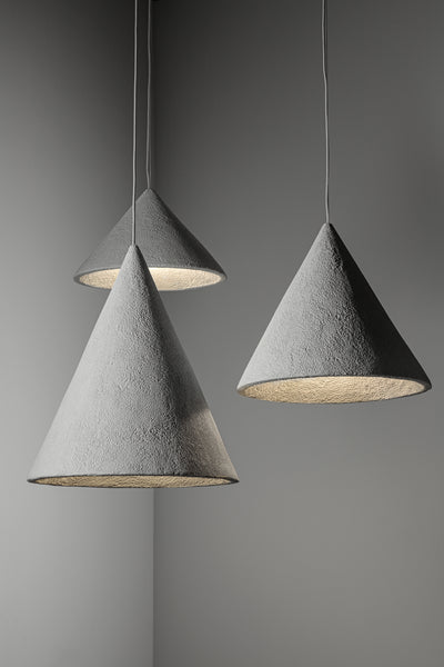 PEAK pendant lamp textured finish