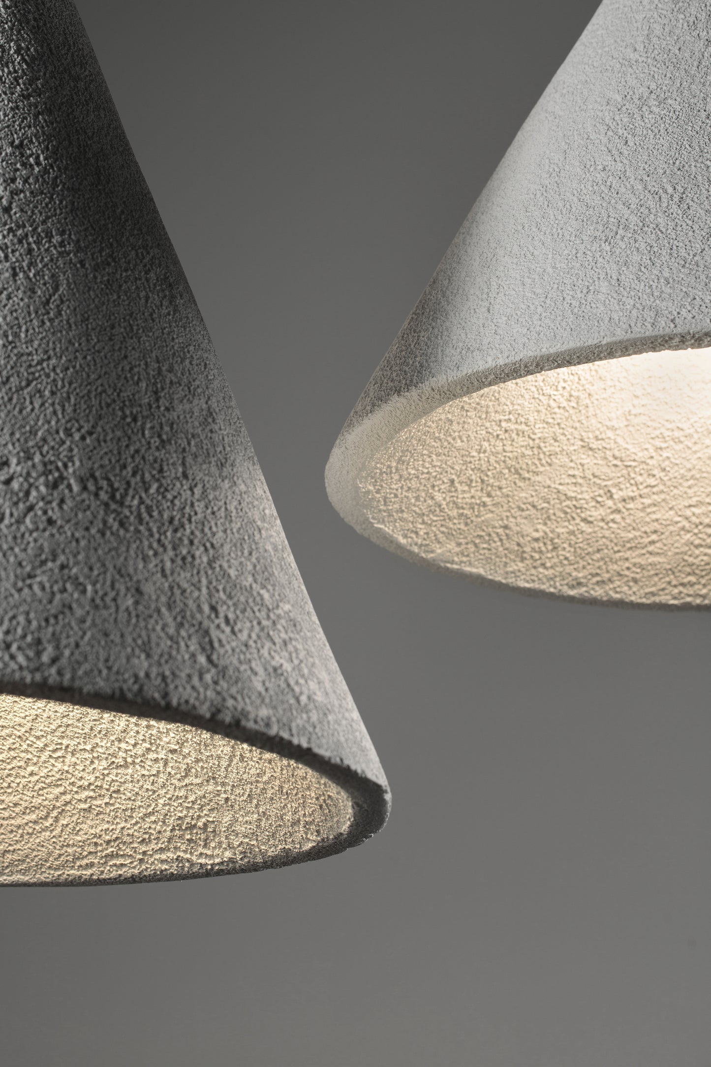PEAK pendant lamp textured finish