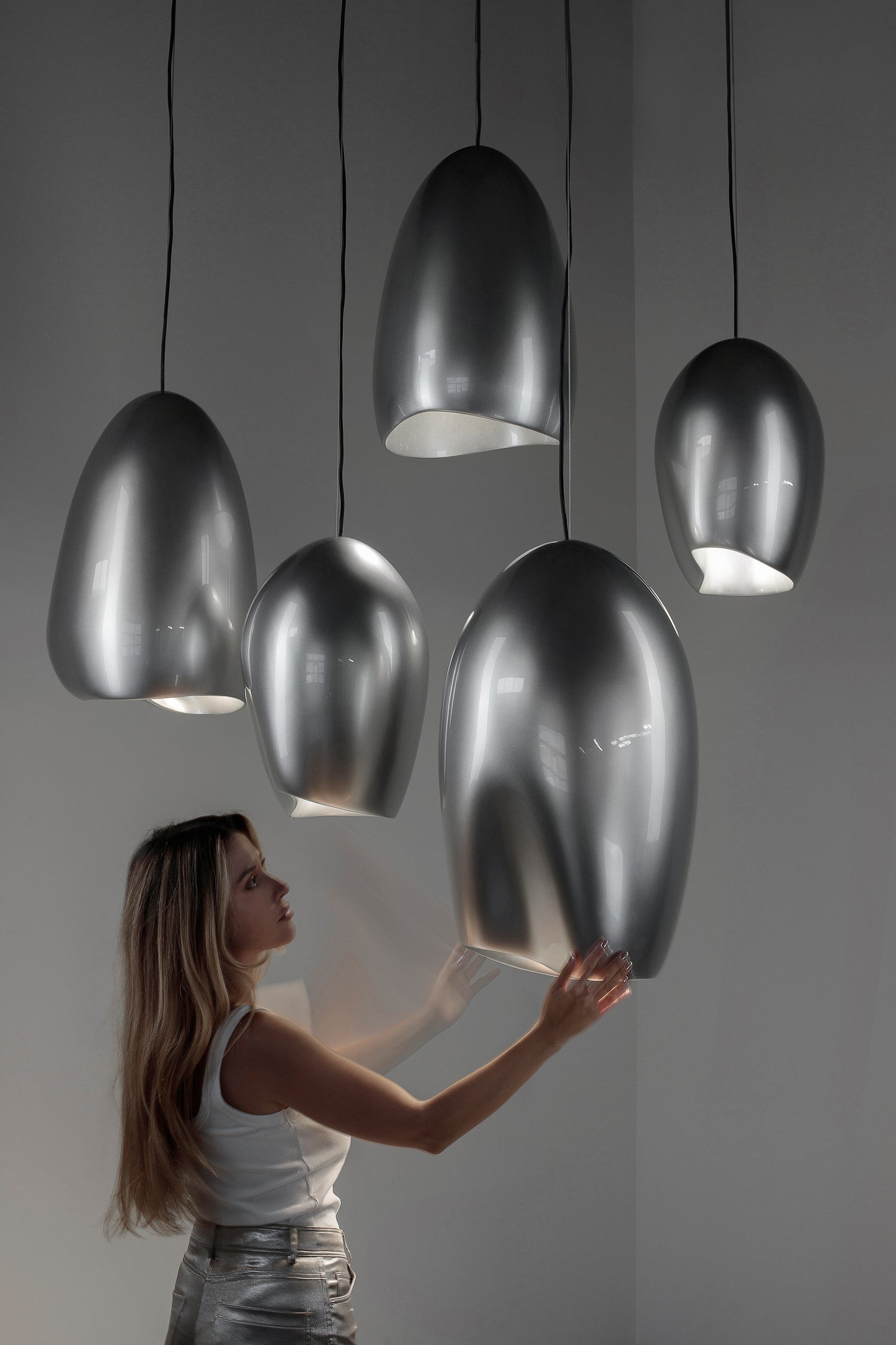 COCOON pendant light special finish