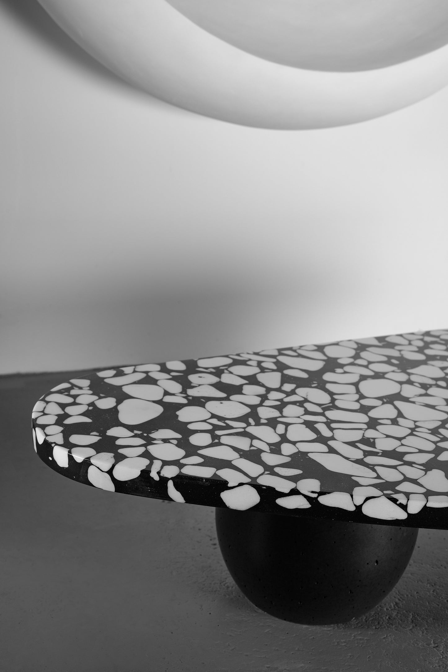 Masă de cafea DRIP terrazzo