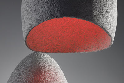 COCOON suspended lamp textured finish