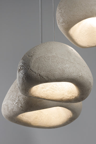 DUGON pendant lamp with textured finish