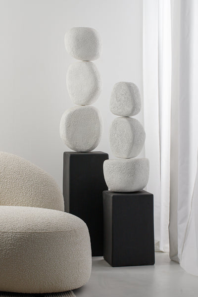 TAO sculpture textured finish