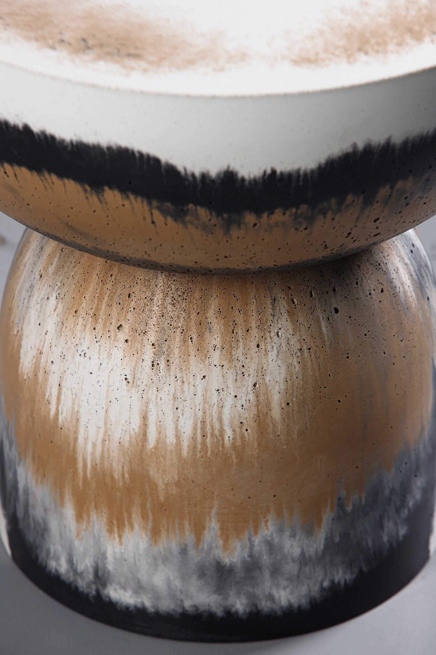 Masă de cafea SATURN tricolor