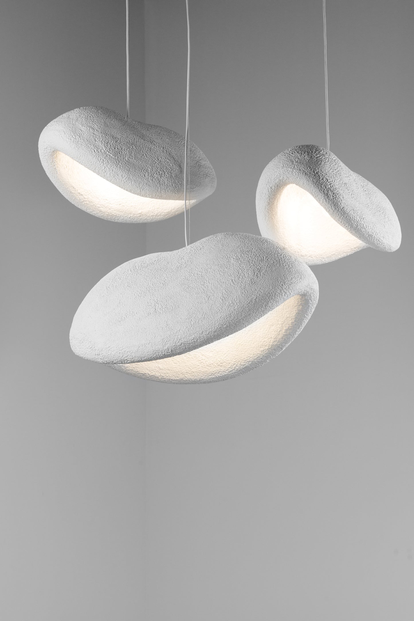 PEARL pendant lamp textured finish
