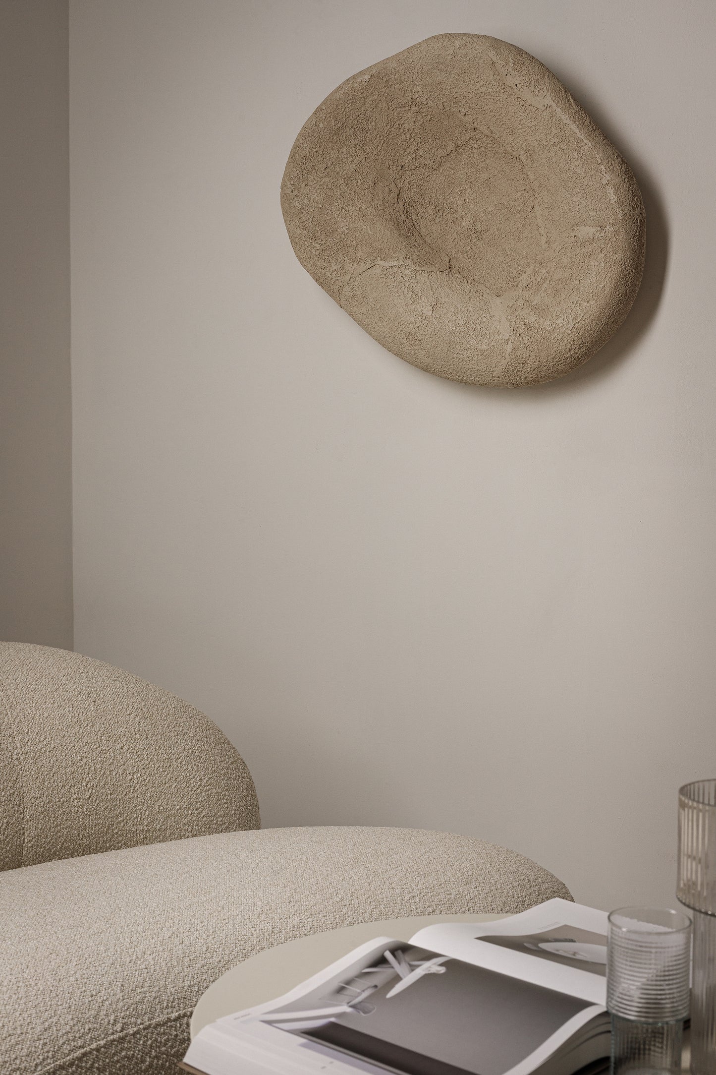 ROCK sculpture textured finish
