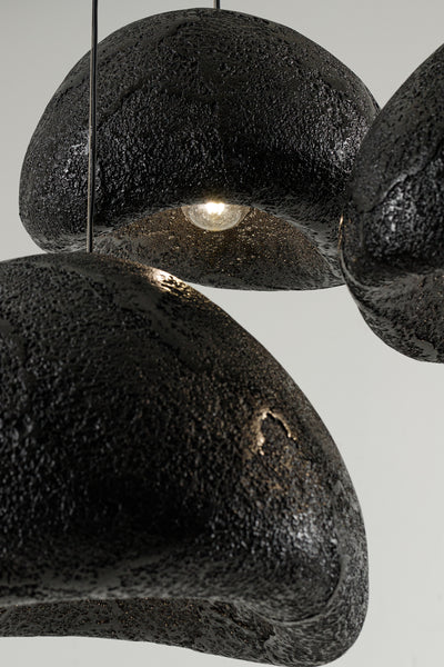 DUGON pendant lamp with textured finish