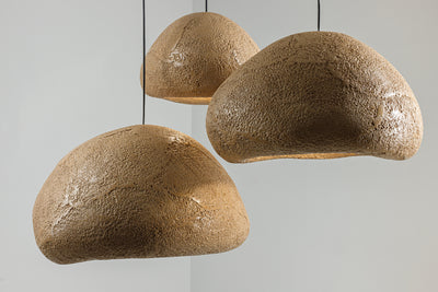 DUGON pendant lamp with textured finish