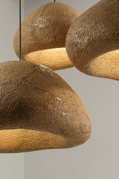 DUGON pendant lamp with textured finish