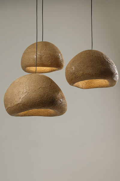 DUGON pendant lamp with textured finish