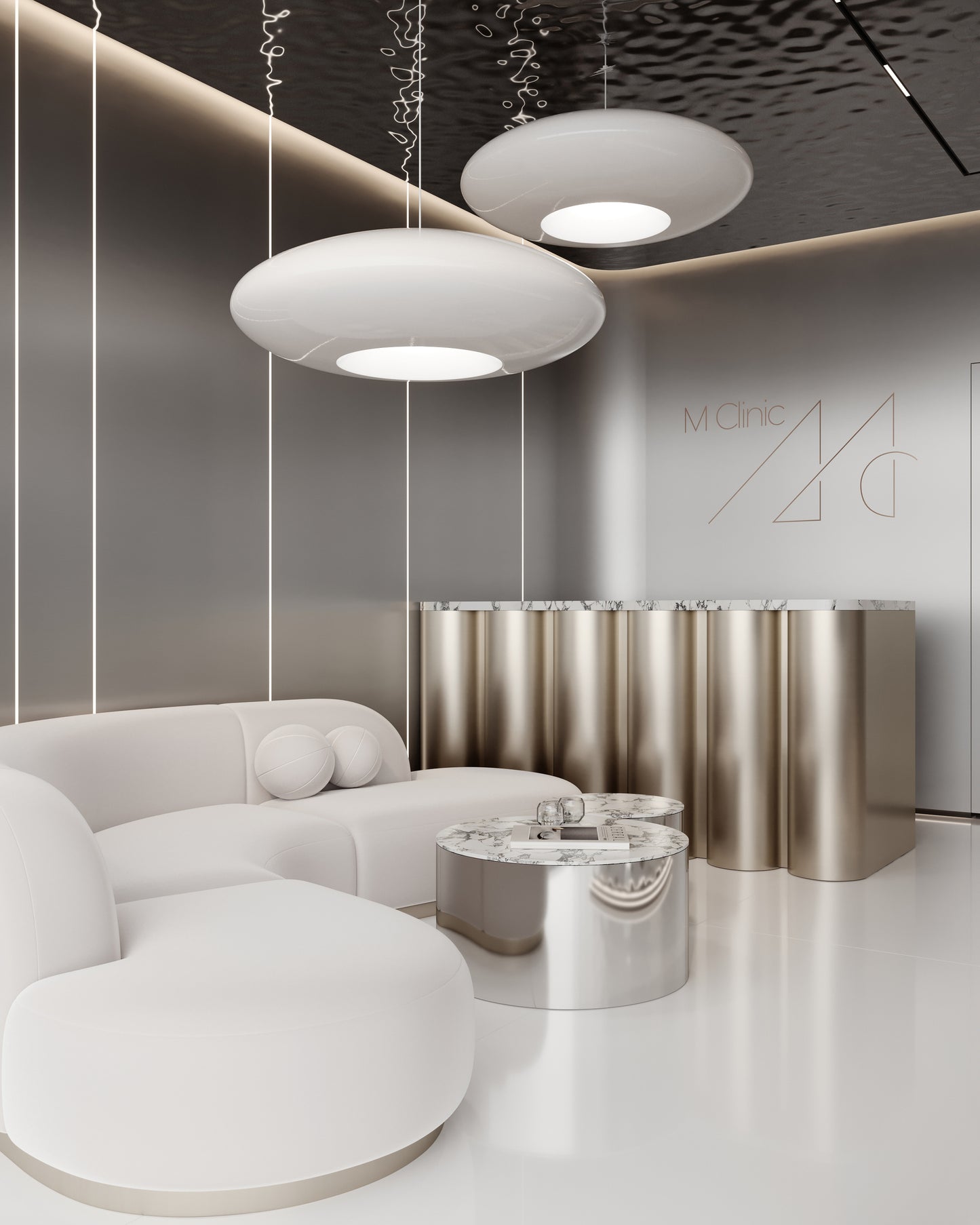 UFO Glossy Pendant Lamp